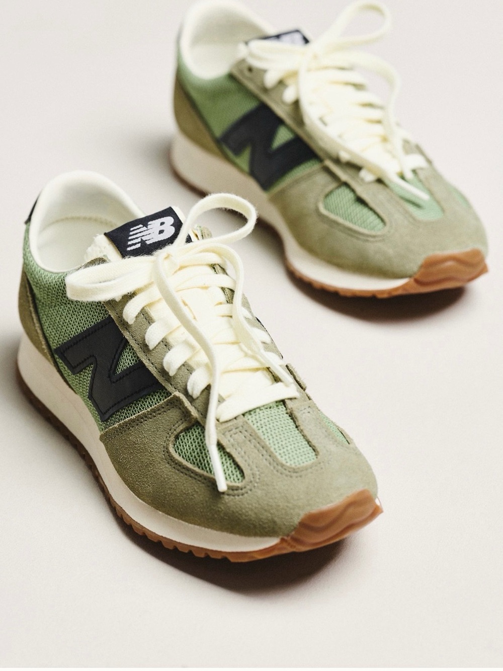 New Balance 471 Oregano - Green Suede & Mesh Runners W10, M8.5 BNWT